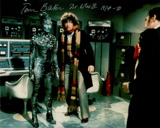 Tom Baker autograph