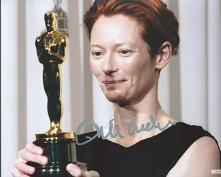 Tilda Swinton autograph