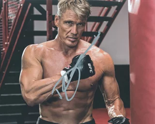Dolph Lundgren autograph