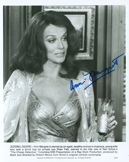 Ann-Margret autograph