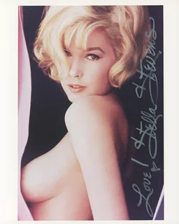 Stella Stevens autograph