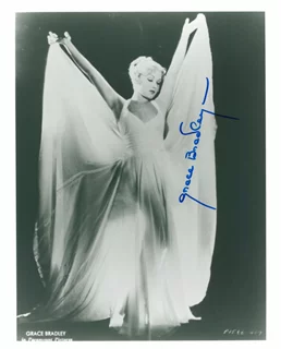Grace Bradley autograph