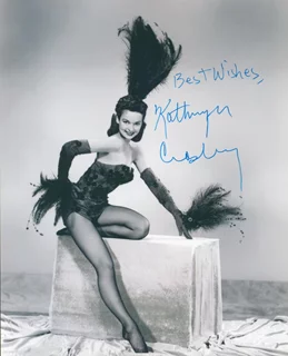 Kathryn Crosby autograph