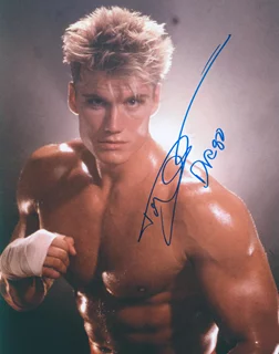 Dolph Lundgren autograph