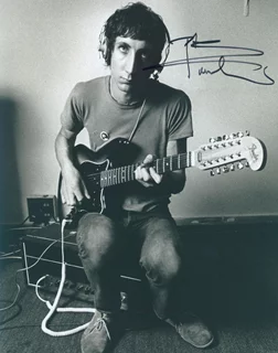 Pete Townshend autograph