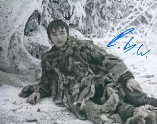 Isaac Hempstead Wright autograph