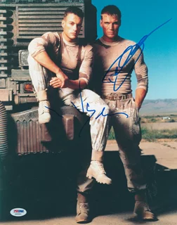 Universal Soldier autograph