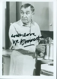 William Demarest autograph