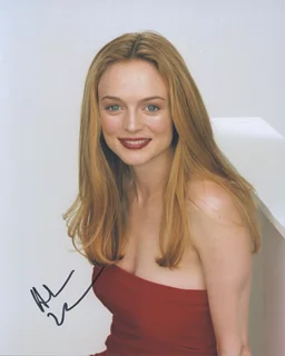 Heather Graham autograph