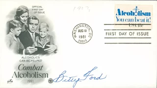 Betty Ford autograph