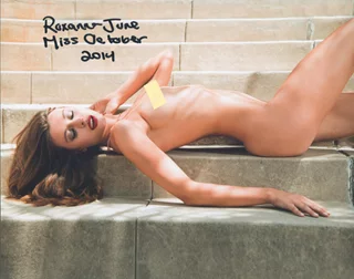 Roxanna June autograph