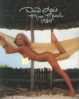 Dona Speir autograph