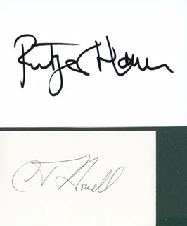 The Hitcher autograph