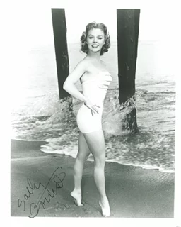 Sally Forrest autograph