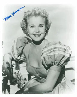 Mona Freeman autograph