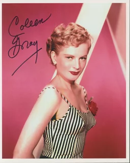 Coleen Gray autograph
