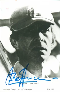Anthony Perkins autograph