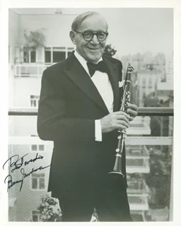 Benny Goodman autograph
