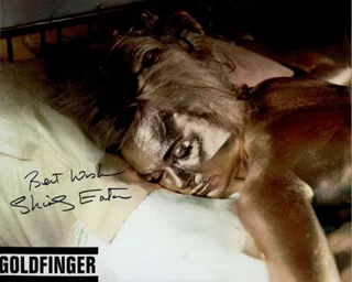 Shirley Eaton autograph