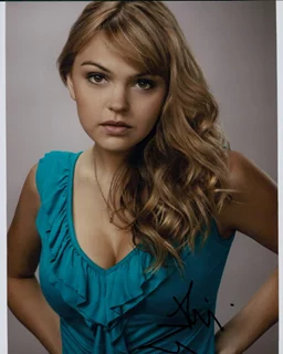 Aimee Teegarden autograph