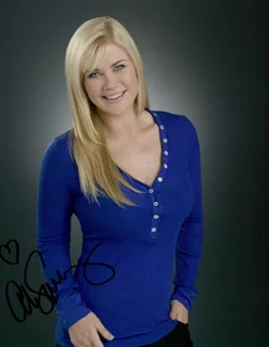 Alison Sweeney autograph