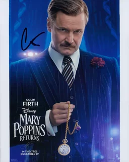 Colin Firth autograph