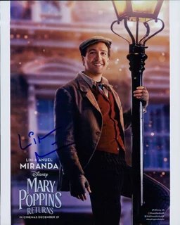 Lin-Manuel Miranda autograph