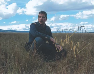 Christian Bale autograph