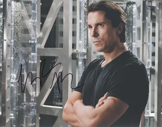 Christian Bale autograph