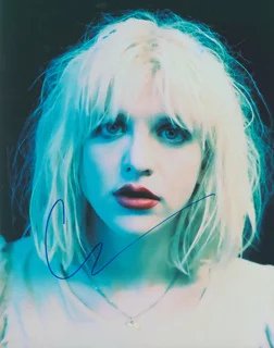 Courtney Love autograph