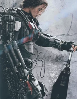Emily Blunt autograph