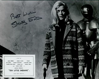 Shirley Eaton autograph