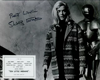 Shirley Eaton autograph