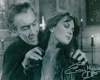 Caroline Munro autograph