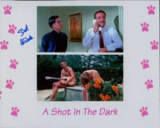 Burt Kwouk autograph