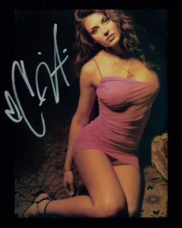 Cerina Vincent autograph