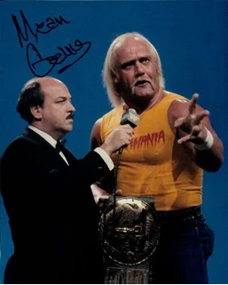 Gene Okerlund autograph