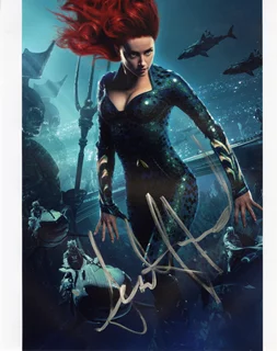 Amber Heard autograph