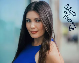 Celeste Thorson autograph