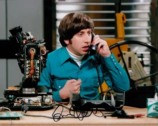 Simon Helberg autograph