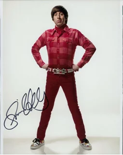 Simon Helberg autograph