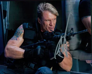 Dolph Lundgren autograph