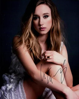 Taissa Farmiga autograph