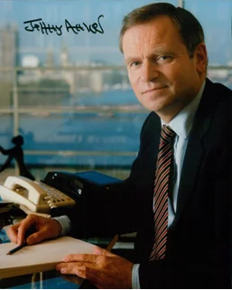 Jeffrey Archer autograph
