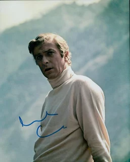 Michael Caine autograph