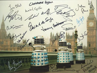 Doctor Who autograph