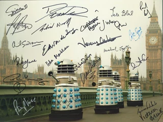 Doctor Who autograph