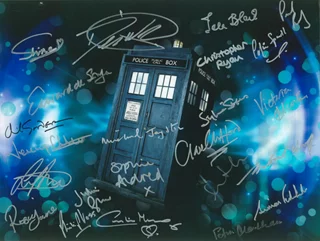 Doctor Who autograph