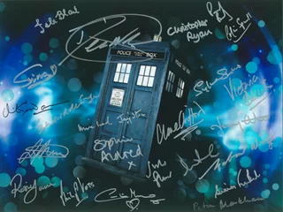Doctor Who autograph