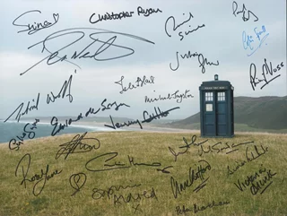 Doctor Who autograph